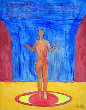 UDHR Article 10 painting